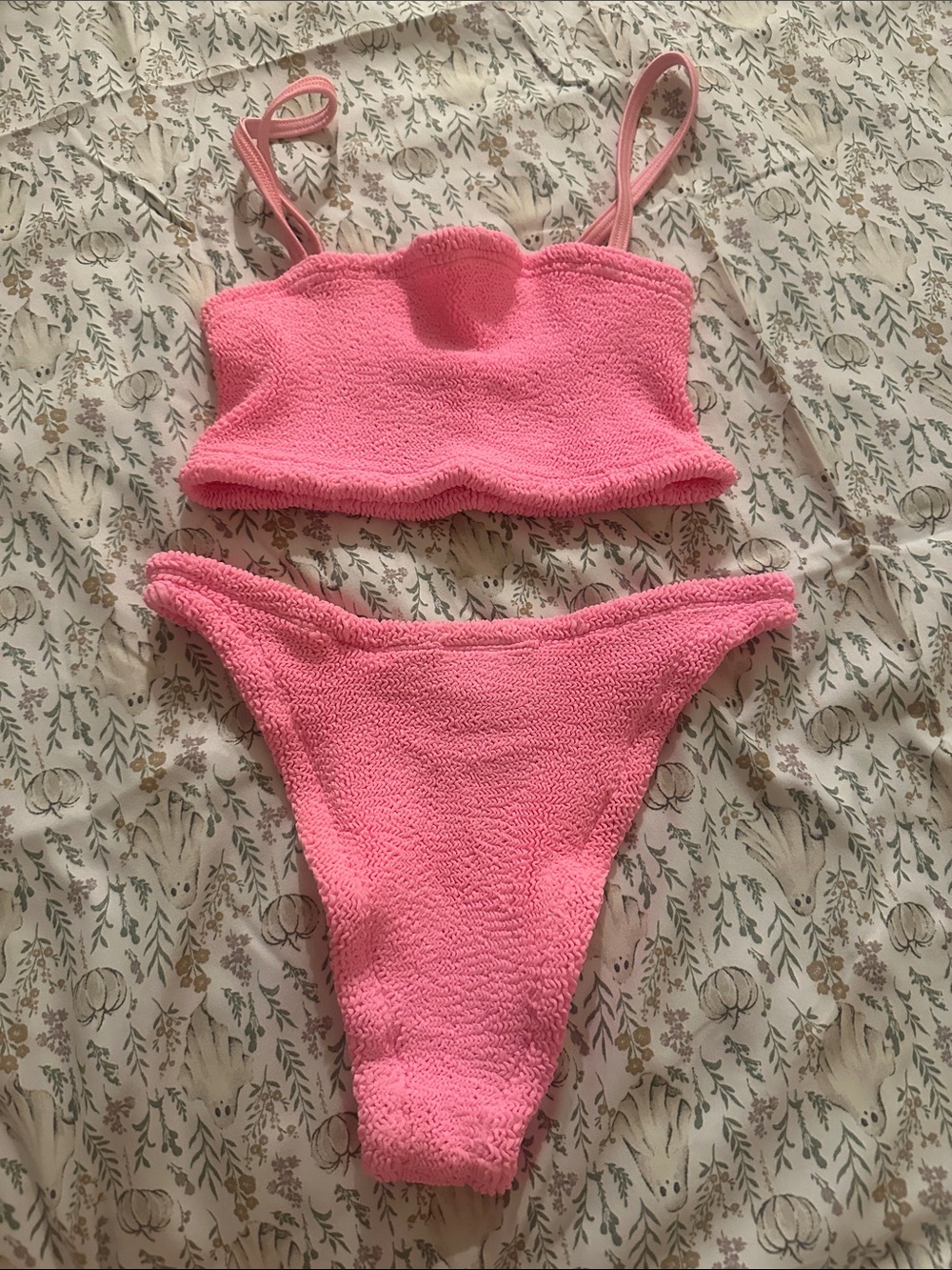 Hunza G Pamela Crinkle Swimsuit